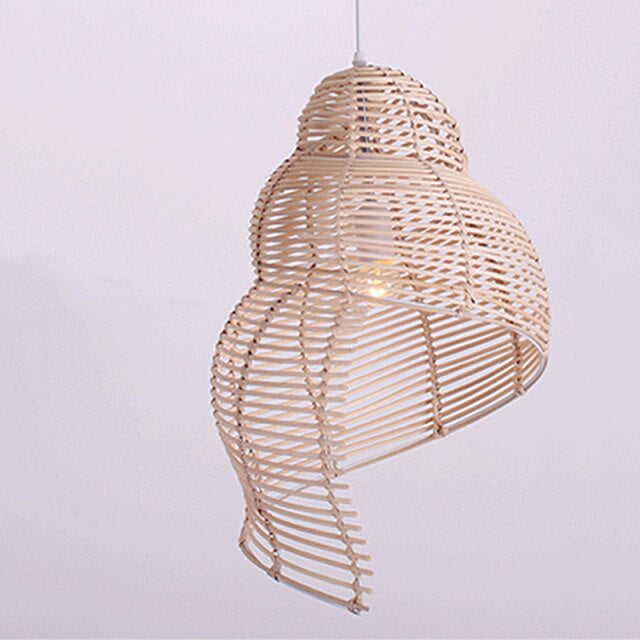 Rattan Shell Pendant Light | COQUILL - Moralgardenlab, Pendant Lights, moralgardenlab,, Moralgardenlab, moralgardenlab.com