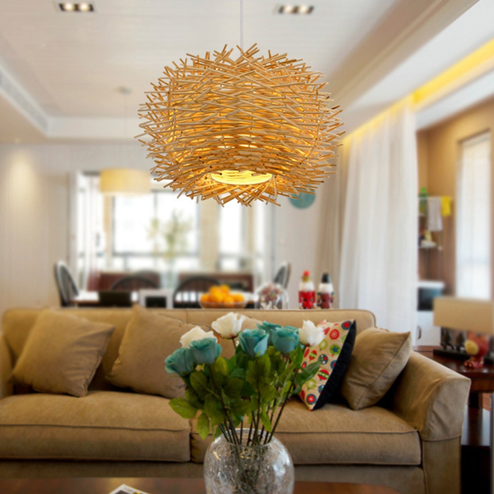 Rattan Pendant Light | NIZZ - Moralgardenlab, Pendant Lights, moralgardenlab,, Moralgardenlab, moralgardenlab.com