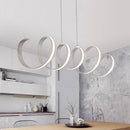 LED design chandelier | Spiral