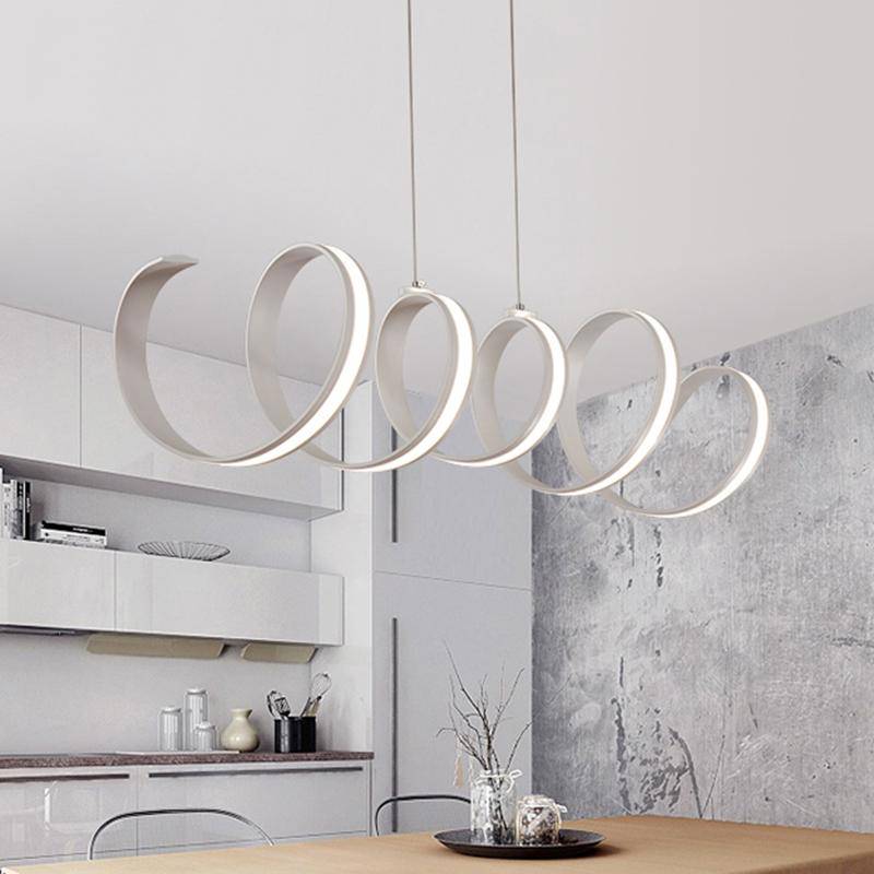 LED design chandelier | Spiral