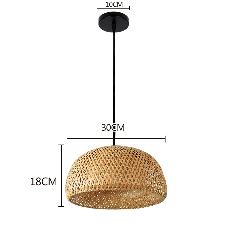 Bamboo Pendant Light for Living Room - Moralgardenlab, Pendant Lights, moralgardenlab,, Moralgardenlab, moralgardenlab.com