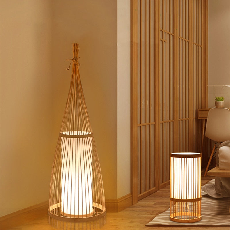 Rattan Floor Lamp | ZIFI - Moralgardenlab, Floor Lamps, moralgardenlab,, Moralgardenlab, moralgardenlab.com
