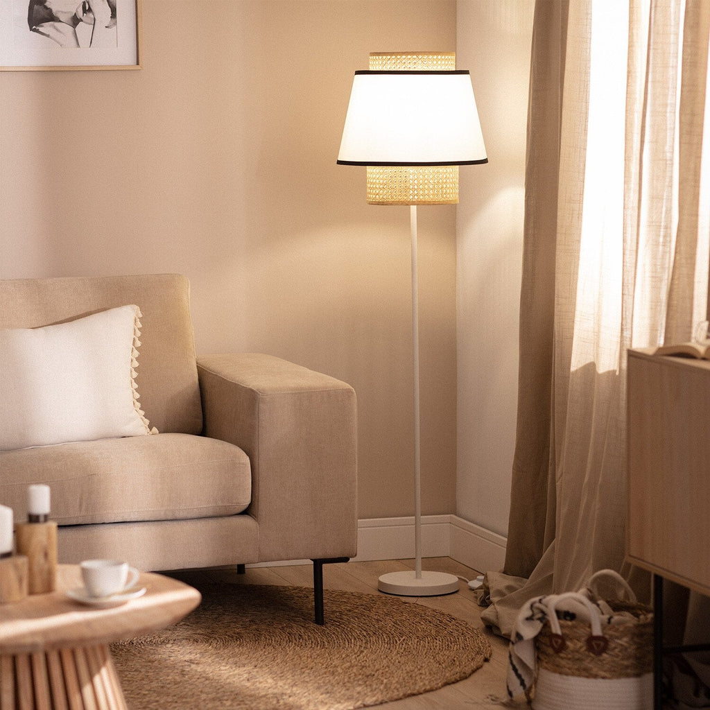 Rattan Floor Lamp | ALITTA - Moralgardenlab, Floor Lamps, moralgardenlab,, Moralgardenlab, moralgardenlab.com