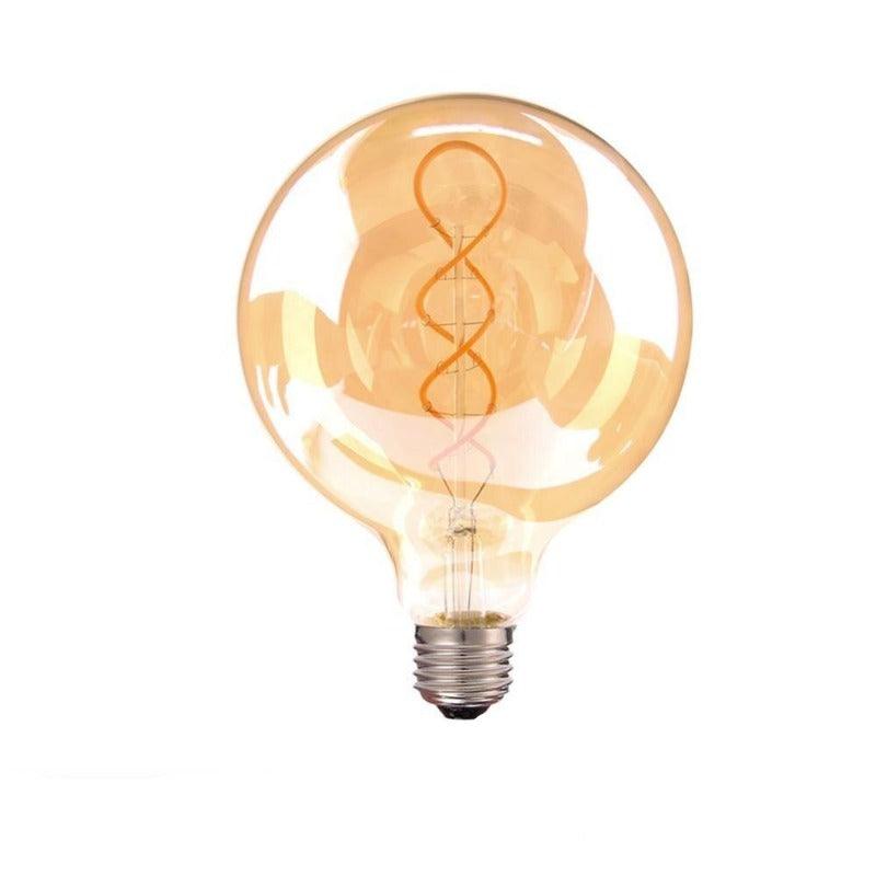 LED E27 Amber Bulb G125 - Moralgardenlab, Bulb, moralgardenlab, Bulb, Moralgardenlab, moralgardenlab.com