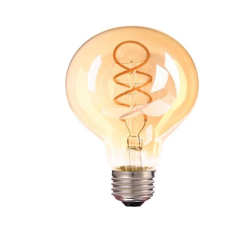LED E27 Amber Bulb G95 - Moralgardenlab, Bulb, moralgardenlab, Bulb, Moralgardenlab, moralgardenlab.com