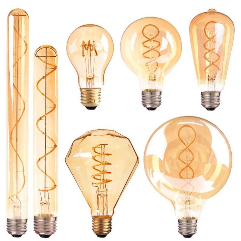LED E27 Amber Bulb T10 - Moralgardenlab, Bulb, moralgardenlab, Bulb, Moralgardenlab, moralgardenlab.com