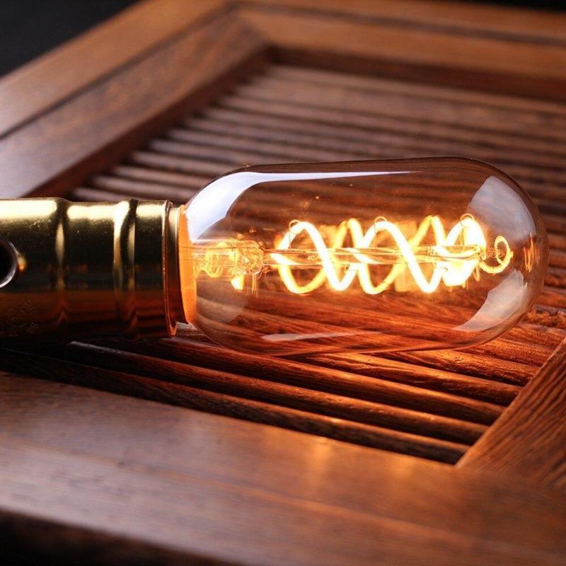 LED E27 Amber Bulb T45 - Moralgardenlab, Bulb, moralgardenlab, Bulb, Moralgardenlab, moralgardenlab.com