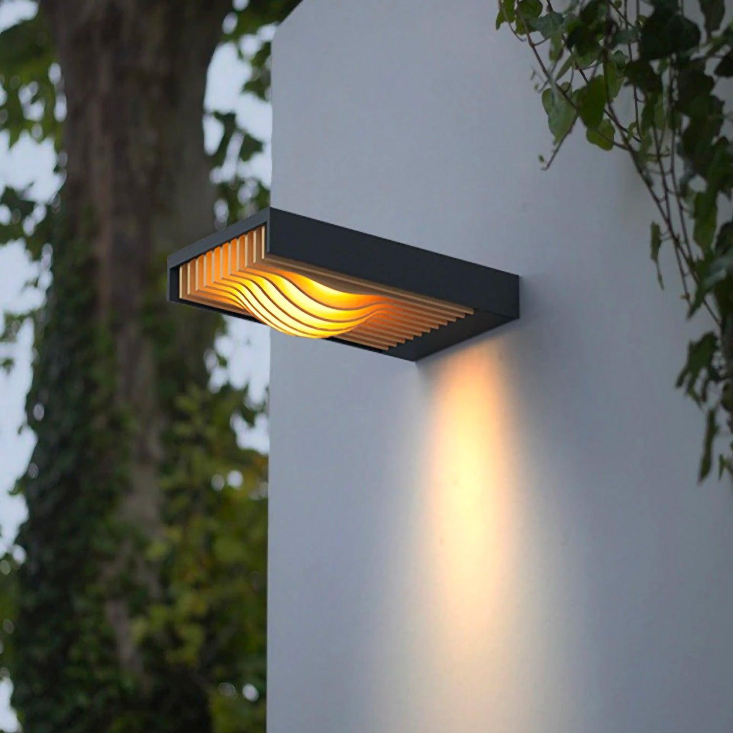 Outdoor Wall Light | ALAMAK - Moralgardenlab, Outdoor Wall Light, moralgardenlab, Outdoor Wall Light, Wall Lights outdoor, Wall Lights in Metal, Wall Lights outdoor, LED Wall Lights, Colour_Grey, Colour_Brown/Beige, Colour_Black, Lighting outdoor, Material_Steel/Alu, Room_Outdoor, Prix_100€-199€, Style_Contemporain, Size_Petit (<40cm), Moralgardenlab, moralgardenlab.com