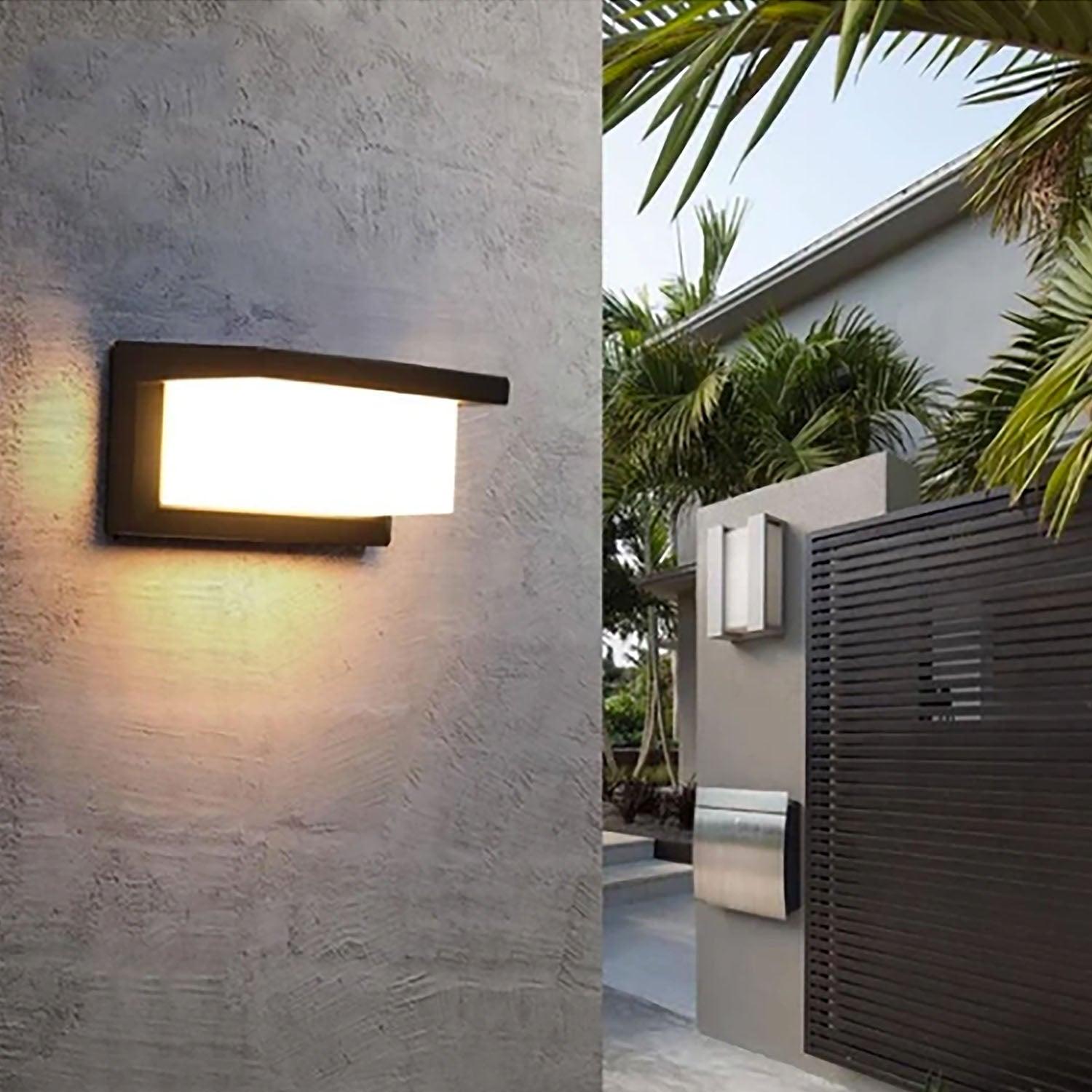 Outdoor Wall Light | ARAE - Moralgardenlab, Outdoor Wall Light, moralgardenlab, Outdoor Wall Light, Wall Lights outdoor, Designer Wall Lights, Wall Lights in Metal, Wall Lights in Glass, Wall Lights outdoor, LED Wall Lights, Modern Wall Lights, Colour_Black, Lighting outdoor, Material_Steel/Alu, Room_Outdoor, Prix_0€-99€, Prix_100€-199€, Style_Contemporain, Size_Petit (<40cm), Moralgardenlab, moralgardenlab.com
