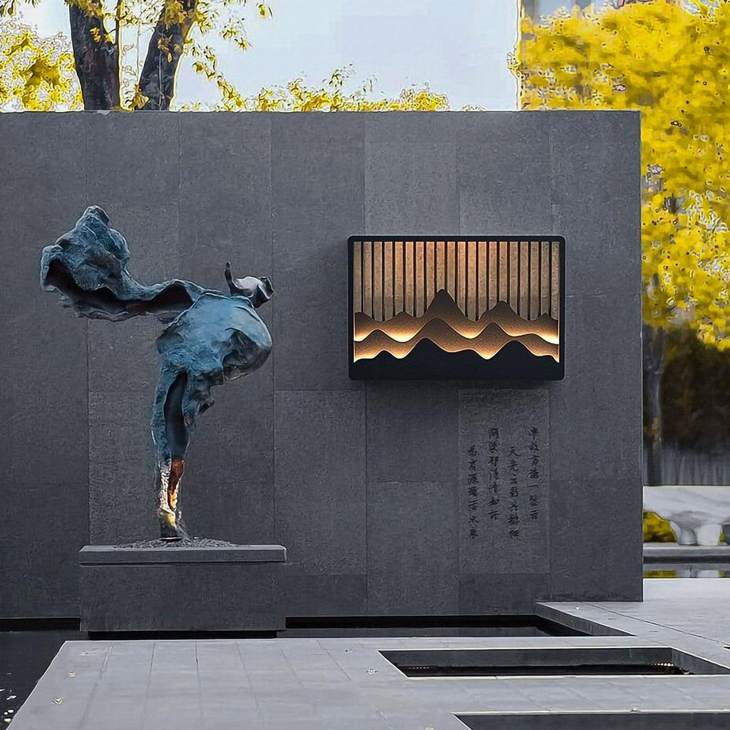 Outdoor Wall Light | BARNARD - Moralgardenlab, Outdoor Wall Light, moralgardenlab, Outdoor Wall Light, Wall Lights outdoor, Wall Lights in Metal, Wall Lights outdoor, LED Wall Lights, Modern Wall Lights, Colour_Grey, Colour_Black, Lighting outdoor, Material_Steel/Alu, Room_Outdoor, Prix_100€-199€, Prix_200€-299€, Style_Contemporain, Style_Ethnique, Size_Moyen (de 41cm to 80cm), Size_Petit (<40cm), Moralgardenlab, moralgardenlab.com