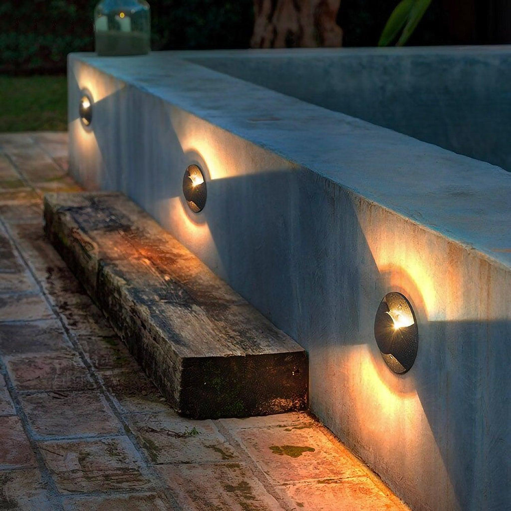 Outdoor Wall Light | GOMELZA - Moralgardenlab, Outdoor Wall Light, moralgardenlab, Outdoor Wall Light, Wall Lights outdoor, Designer Wall Lights, Wall Lights in Metal, LED Wall Lights, Modern Wall Lights, Colour_Black, Lighting outdoor, Material_Steel/Alu, Room_Outdoor, Prix_0€-99€, Spotlights LED, Style_Contemporain, Size_Petit (<40cm), Type de Spotlight_Recessed, Moralgardenlab, moralgardenlab.com