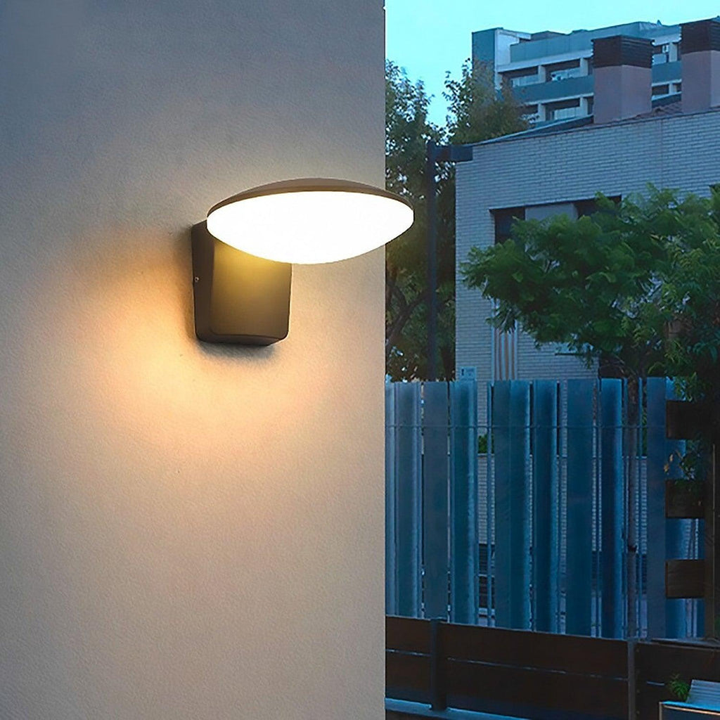 Outdoor Wall Light | GRAFIAS - Moralgardenlab, Outdoor Wall Light, moralgardenlab, Outdoor Wall Light, Wall Lights outdoor, Wall Lights in Metal, Wall Lights in Glass, Wall Lights outdoor, LED Wall Lights, Colour_White, Colour_Grey, Lighting outdoor, Material_ABS/Acrylique, Material_Steel/Alu, Room_Outdoor, Prix_0€-99€, Style_Contemporain, Size_Petit (<40cm), Moralgardenlab, moralgardenlab.com