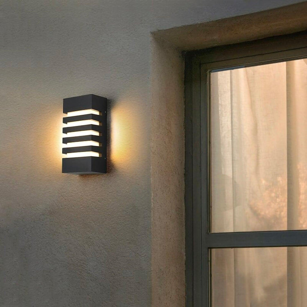 Outdoor Wall Light | MONKAR - Moralgardenlab, Outdoor Wall Light, moralgardenlab, Outdoor Wall Light, Wall Lights outdoor, Wall Lights outdoor, LED Wall Lights, Modern Wall Lights, Colour_Grey, Colour_Black, Lighting outdoor, Material_Steel/Alu, Room_Outdoor, Prix_100€-199€, Style_Contemporain, Style_Ethnique, Size_Petit (<40cm), Moralgardenlab, moralgardenlab.com