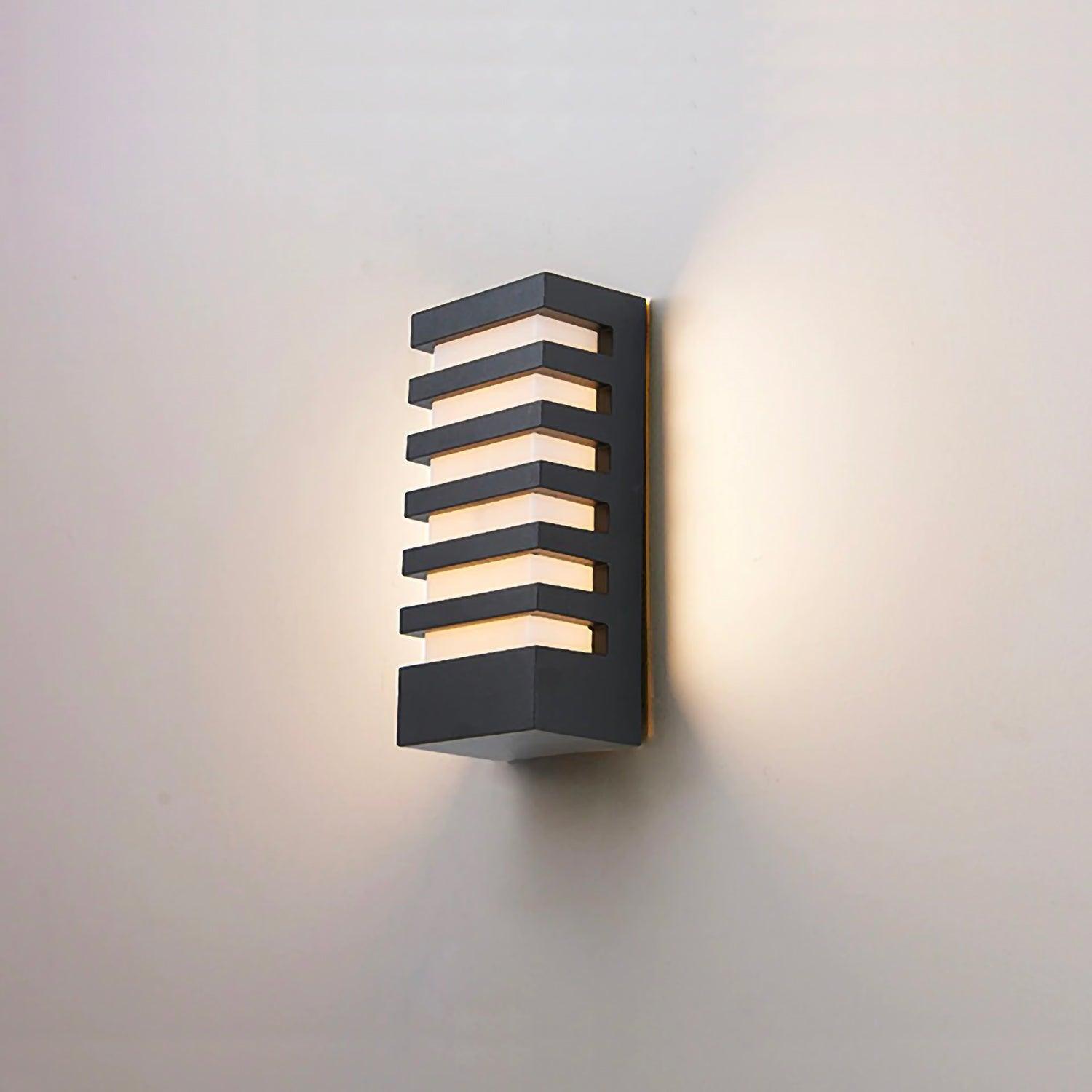 Outdoor Wall Light | MONKAR - Moralgardenlab, Outdoor Wall Light, moralgardenlab, Outdoor Wall Light, Wall Lights outdoor, Wall Lights outdoor, LED Wall Lights, Modern Wall Lights, Colour_Grey, Colour_Black, Lighting outdoor, Material_Steel/Alu, Room_Outdoor, Prix_100€-199€, Style_Contemporain, Style_Ethnique, Size_Petit (<40cm), Moralgardenlab, moralgardenlab.com