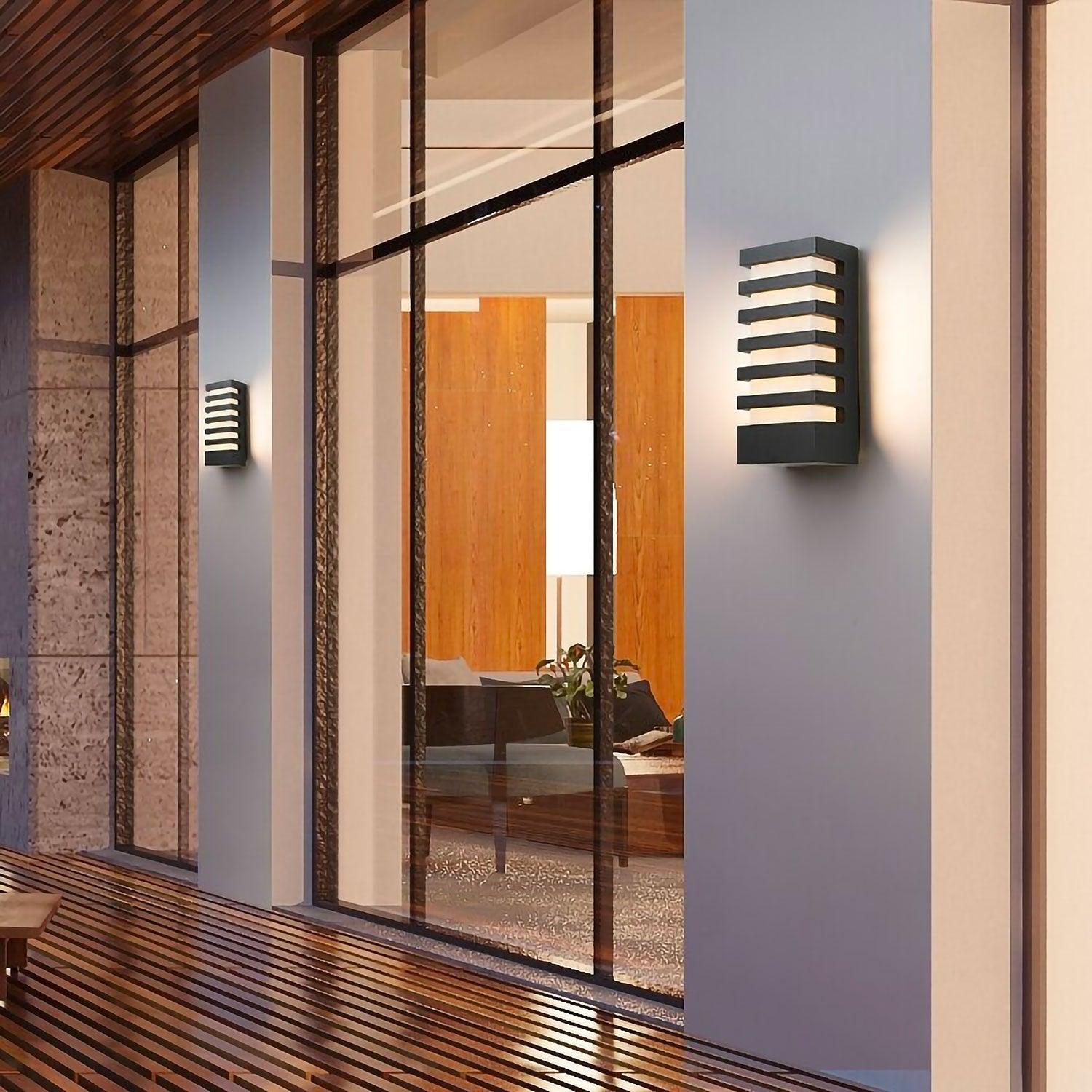 Outdoor Wall Light | MONKAR - Moralgardenlab, Outdoor Wall Light, moralgardenlab, Outdoor Wall Light, Wall Lights outdoor, Wall Lights outdoor, LED Wall Lights, Modern Wall Lights, Colour_Grey, Colour_Black, Lighting outdoor, Material_Steel/Alu, Room_Outdoor, Prix_100€-199€, Style_Contemporain, Style_Ethnique, Size_Petit (<40cm), Moralgardenlab, moralgardenlab.com