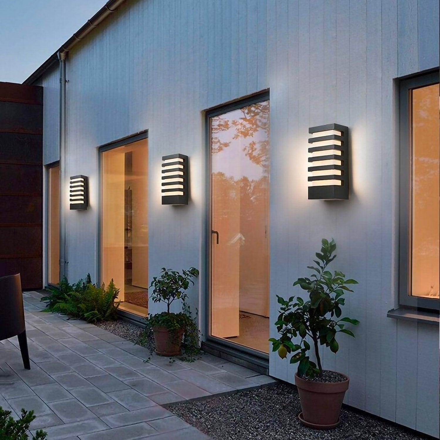 Outdoor Wall Light | MONKAR - Moralgardenlab, Outdoor Wall Light, moralgardenlab, Outdoor Wall Light, Wall Lights outdoor, Wall Lights outdoor, LED Wall Lights, Modern Wall Lights, Colour_Grey, Colour_Black, Lighting outdoor, Material_Steel/Alu, Room_Outdoor, Prix_100€-199€, Style_Contemporain, Style_Ethnique, Size_Petit (<40cm), Moralgardenlab, moralgardenlab.com