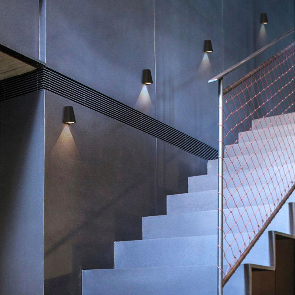 Outdoor Wall Light | NUSAKAN - Moralgardenlab, Outdoor Wall Light, moralgardenlab, Outdoor Wall Light, Wall Lights outdoor, Designer Wall Lights, Wall Lights outdoor, LED Wall Lights, Modern Wall Lights, Colour_Grey, Colour_Black, Lighting outdoor, Material_Steel/Alu, Room_Outdoor, Prix_100€-199€, Style_Contemporain, Size_Petit (<40cm), Moralgardenlab, moralgardenlab.com