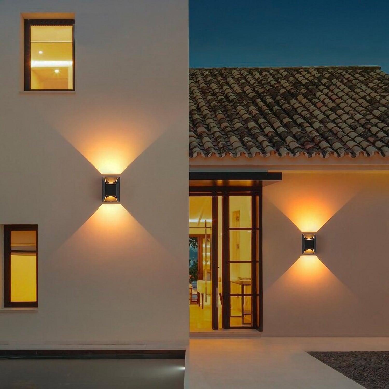 Outdoor Wall Light | ALCYONE - Moralgardenlab, Outdoor Wall Light, moralgardenlab, Outdoor Wall Light, Wall Lights outdoor, Colour_Black, Lighting outdoor, Material_Steel/Alu, Room_Outdoor, Prix_0€-99€, Style_Contemporain, Style_Minimalist, Size_Petit (<40cm), Moralgardenlab, moralgardenlab.com