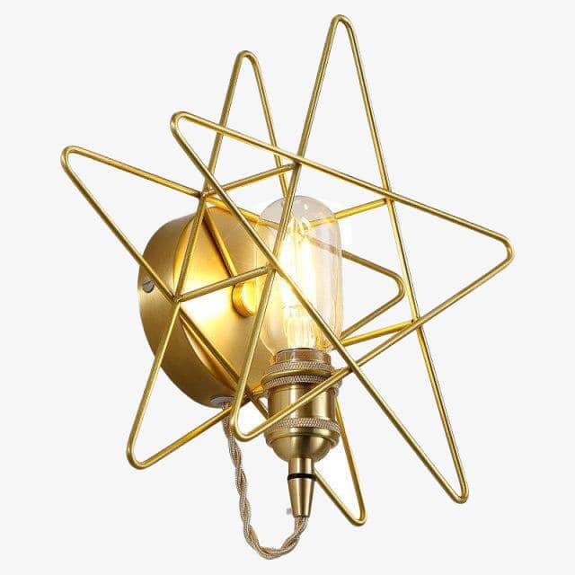 Industrial wall lights | Golden