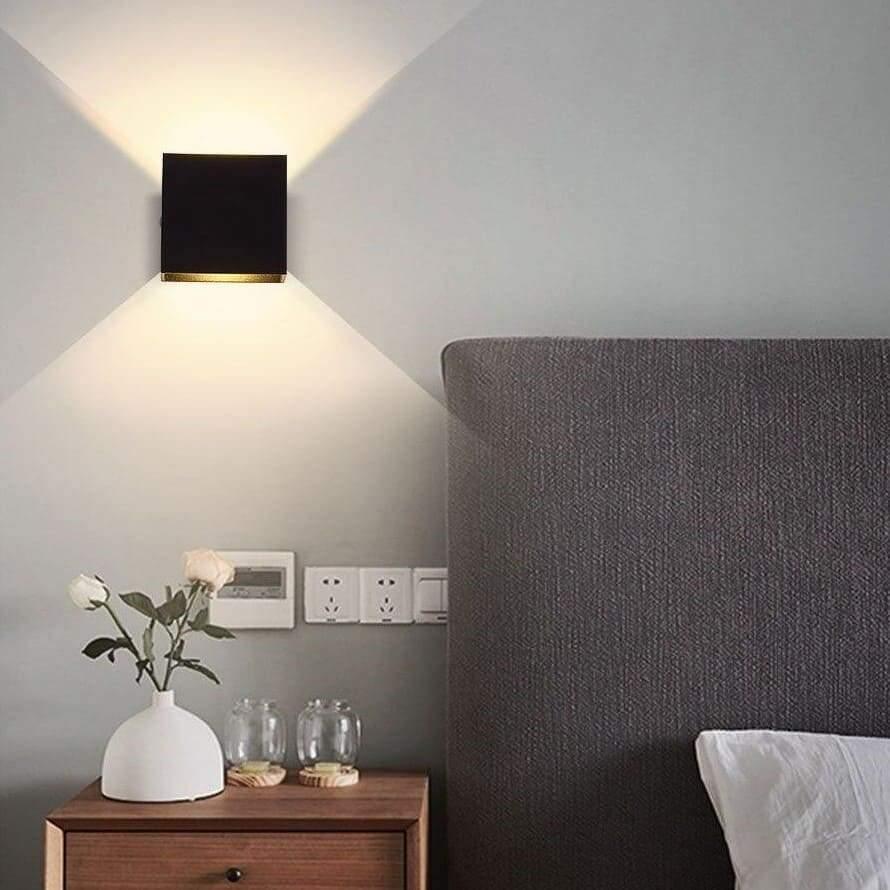 Wall Light | Square - Moralgardenlab, Wall Light, moralgardenlab, Wall Light, Wall Light Modern, Wall Lights Bedroom, Designer Wall Lights, Wall Lights in Metal, LED Wall Lights, Modern Wall Lights, White, Office, Bedroom, Hallway, Kitchen, design, Escalier, Modern, Wall, Wall, Black, Bathroom, Dining Room, Living Room, Scandinavian, Moralgardenlab, moralgardenlab.com