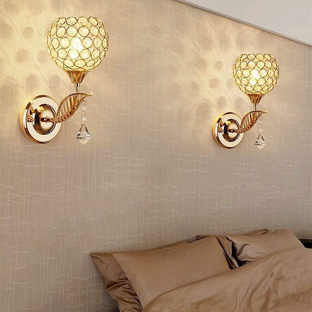 Wall Light | Crystal Glass - Moralgardenlab, Wall Light, moralgardenlab, Wall Light, Wall Lights Bedroom, Wall Lights in Crystal, Wall Lights in Metal, Wall Lights in Glass, Wall Lights outdoor, LED Wall Lights, Modern Wall Lights, Bedroom, Hallway, design, Gold, Escalier, Dining Room, Living Room, vintage, Moralgardenlab, moralgardenlab.com
