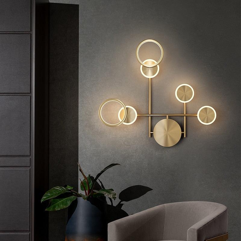 Wall Light | GRANOLA - Moralgardenlab, Wall Light, moralgardenlab, Wall Light, Bedroom, Hallway, Kitchen, design, Gold, Modern, Original, Dining Room, Living Room, Moralgardenlab, moralgardenlab.com