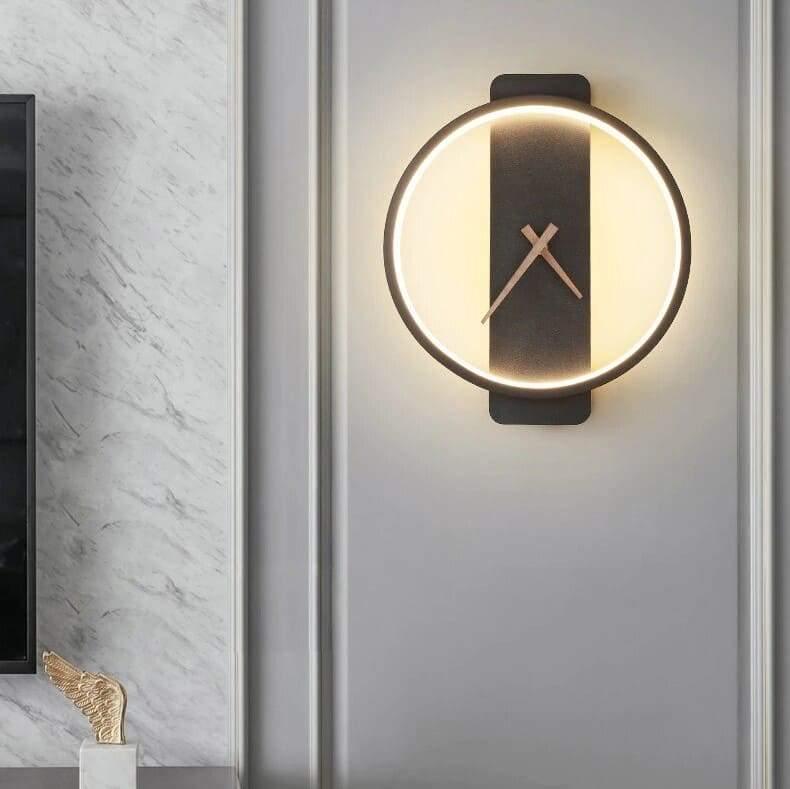 Wall Light | CLOCK - Moralgardenlab, Wall Light, moralgardenlab, Wall Light, Office, Bedroom, Hallway, Kitchen, design, Gold, Escalier, Modern, Wall, Wall, Black, Original, Bathroom, Dining Room, Living Room, Scandinavian, Moralgardenlab, moralgardenlab.com