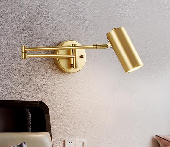 Wall Light | READING - Moralgardenlab, Wall Light, moralgardenlab, Wall Light, Office, Bedroom, design, Gold, Industrial, Moralgardenlab, moralgardenlab.com