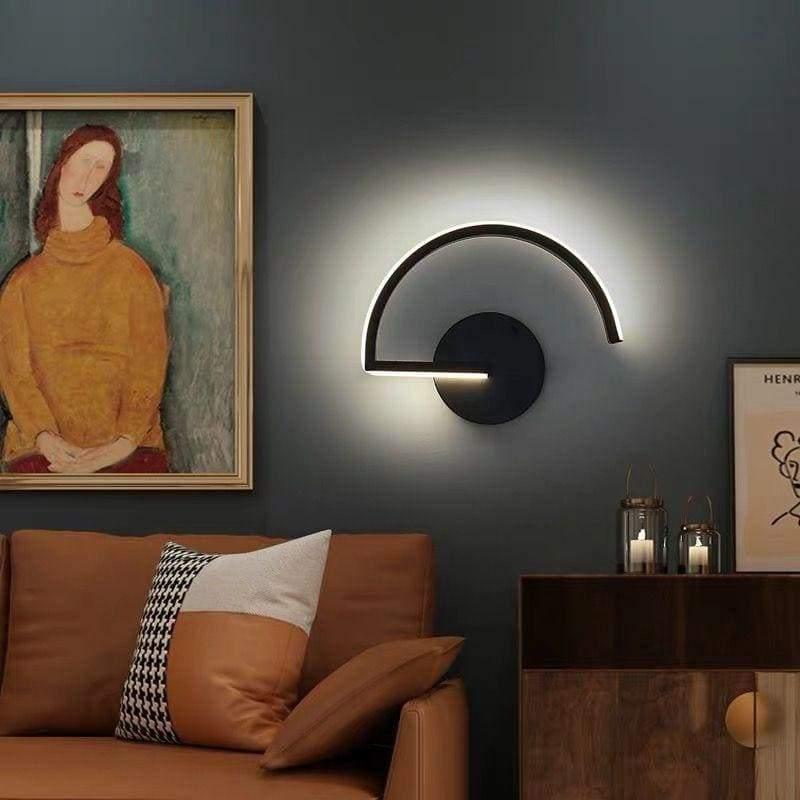 Wall Light | LORAL - Moralgardenlab, Wall Light, moralgardenlab, Wall Light, Office, Bedroom, Hallway, Kitchen, design, Modern, Wall, Wall, Black, Original, Dining Room, Living Room, Moralgardenlab, moralgardenlab.com