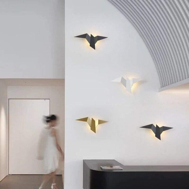 Wall Light | BIRD - Moralgardenlab, Wall Light, moralgardenlab, Animal, Wall Light, White, Office, Bedroom, Hallway, Kitchen, design, Gold, Escalier, Modern, Black, Original, Bathroom, Dining Room, Living Room, Moralgardenlab, moralgardenlab.com
