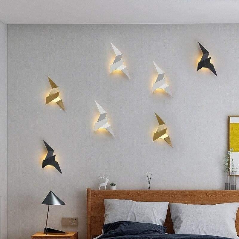 Wall Light | BIRD - Moralgardenlab, Wall Light, moralgardenlab, Animal, Wall Light, White, Office, Bedroom, Hallway, Kitchen, design, Gold, Escalier, Modern, Black, Original, Bathroom, Dining Room, Living Room, Moralgardenlab, moralgardenlab.com