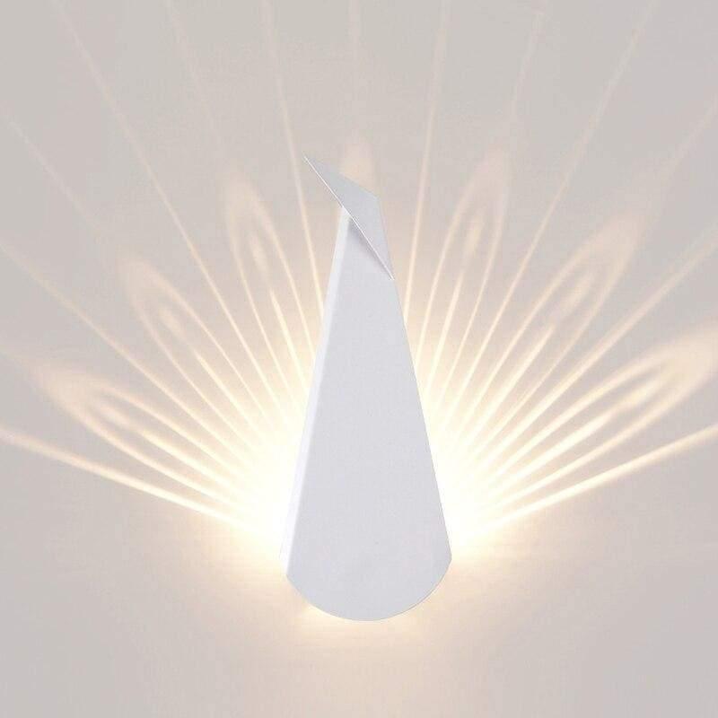 Wall Light | PEACOCK - Moralgardenlab, Wall Light, moralgardenlab, Animal, Wall Light, White, Office, Bedroom, Hallway, Kitchen, design, Gold, Escalier, Modern, Black, Original, Bathroom, Dining Room, Living Room, Moralgardenlab, moralgardenlab.com