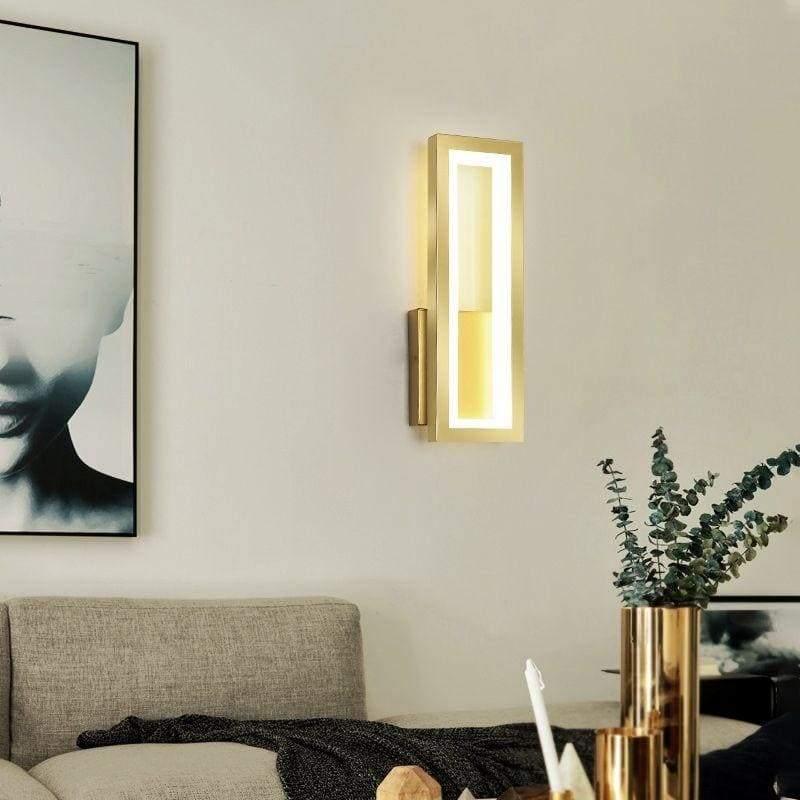 Wall Light | RECTANGLE - Moralgardenlab, Wall Light, moralgardenlab, Wall Light, White, Office, Bedroom, Hallway, Kitchen, design, Gold, Modern, Wall, Wall, Black, Bathroom, Dining Room, Living Room, Moralgardenlab, moralgardenlab.com