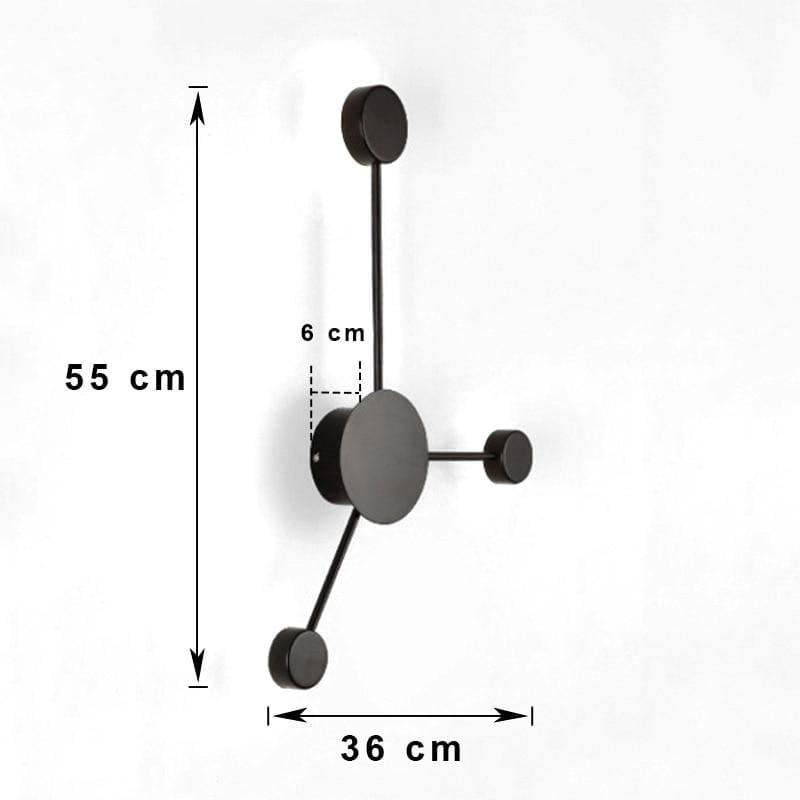 Wall Light | TROISCLE - Moralgardenlab, Wall Light, moralgardenlab, Wall Light, Wall Lights Kitchen, Modern Wall Lights, Wall Lights Dining Room, Wall Lights Living Room, Wall Lights Scandinavian, Office, Bedroom, Hallway, Kitchen, design, Modern, Wall, Wall, Black, Original, Dining Room, Living Room, Scandinavian, Moralgardenlab, moralgardenlab.com