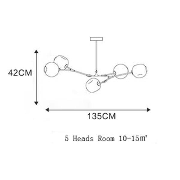 Designer LED Chandelier | BEAN