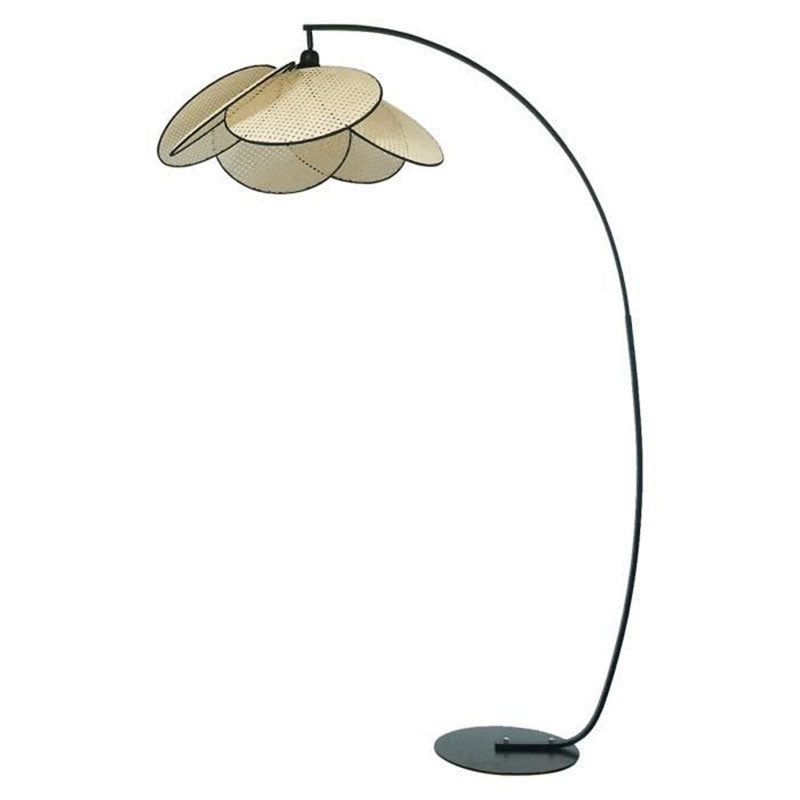 Rattan Floor Lamp | ALMA - Moralgardenlab, Floor Lamps, moralgardenlab,, Moralgardenlab, moralgardenlab.com