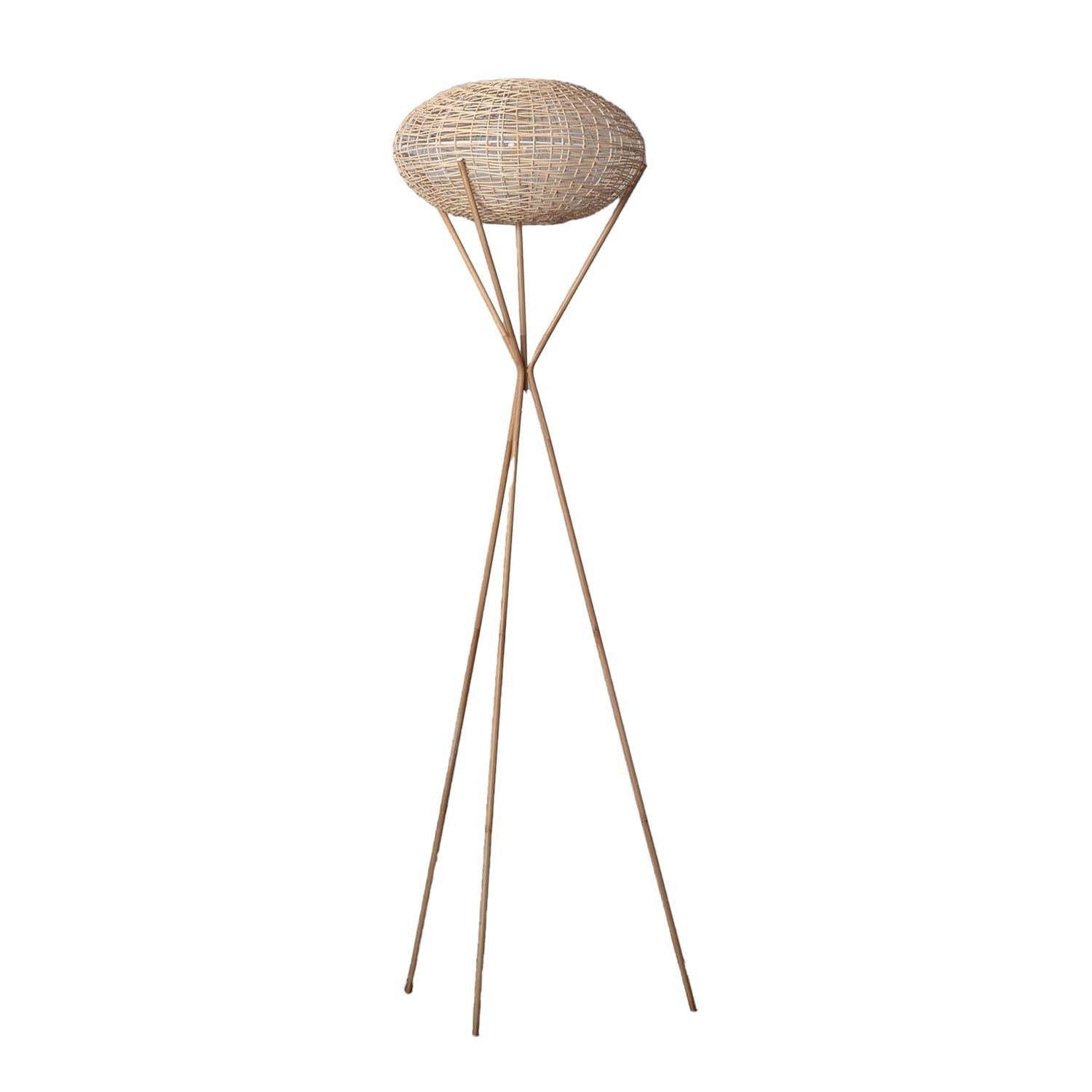 Rattan Floor Lamp | VOTCH - Moralgardenlab, Floor Lamps, moralgardenlab,, Moralgardenlab, moralgardenlab.com