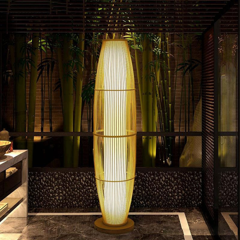 Rattan Floor Lamp | MAYA - Moralgardenlab, Floor Lamps, moralgardenlab,, Moralgardenlab, moralgardenlab.com