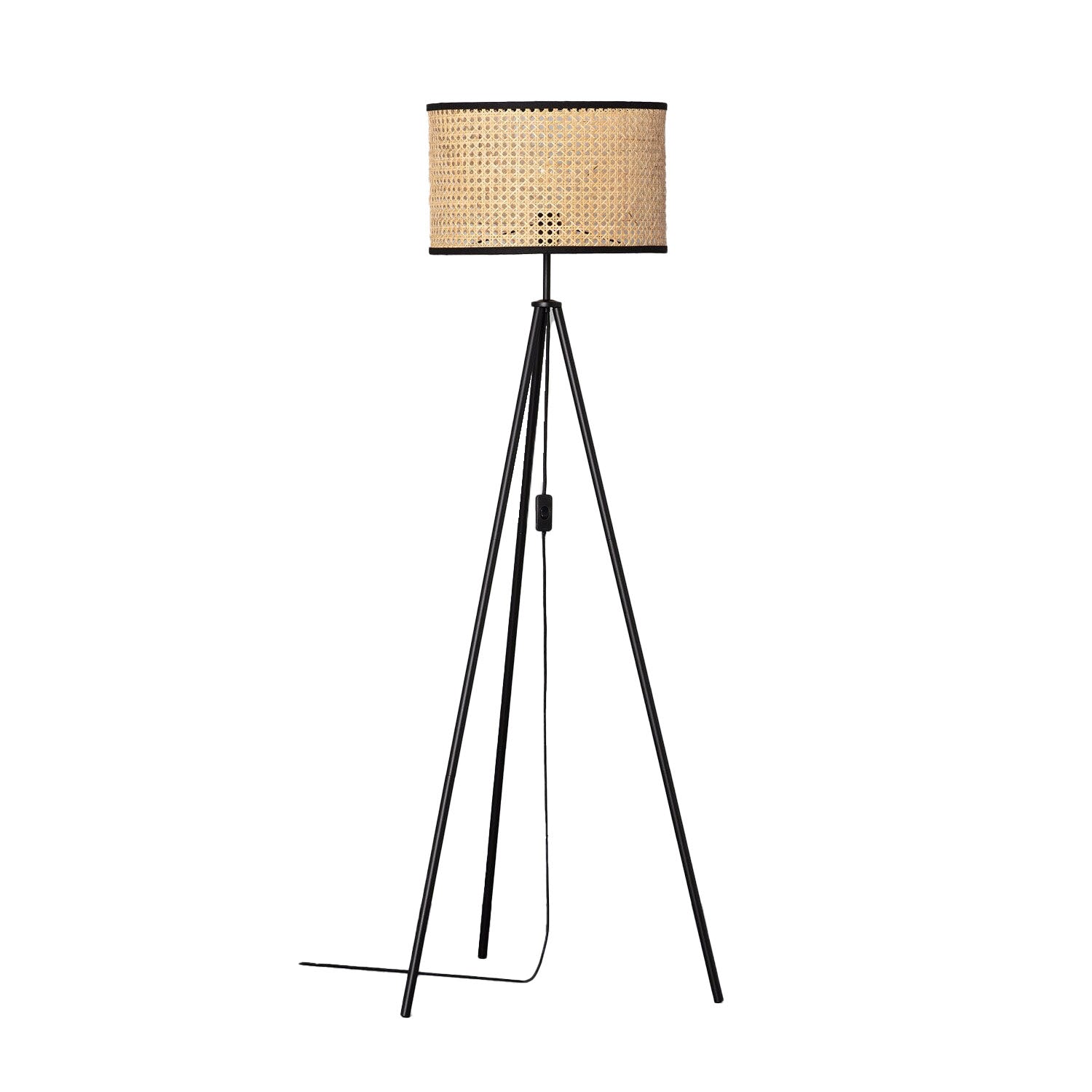 Rattan Floor Lamp | SOULEY - Moralgardenlab, Floor Lamps, moralgardenlab,, Moralgardenlab, moralgardenlab.com