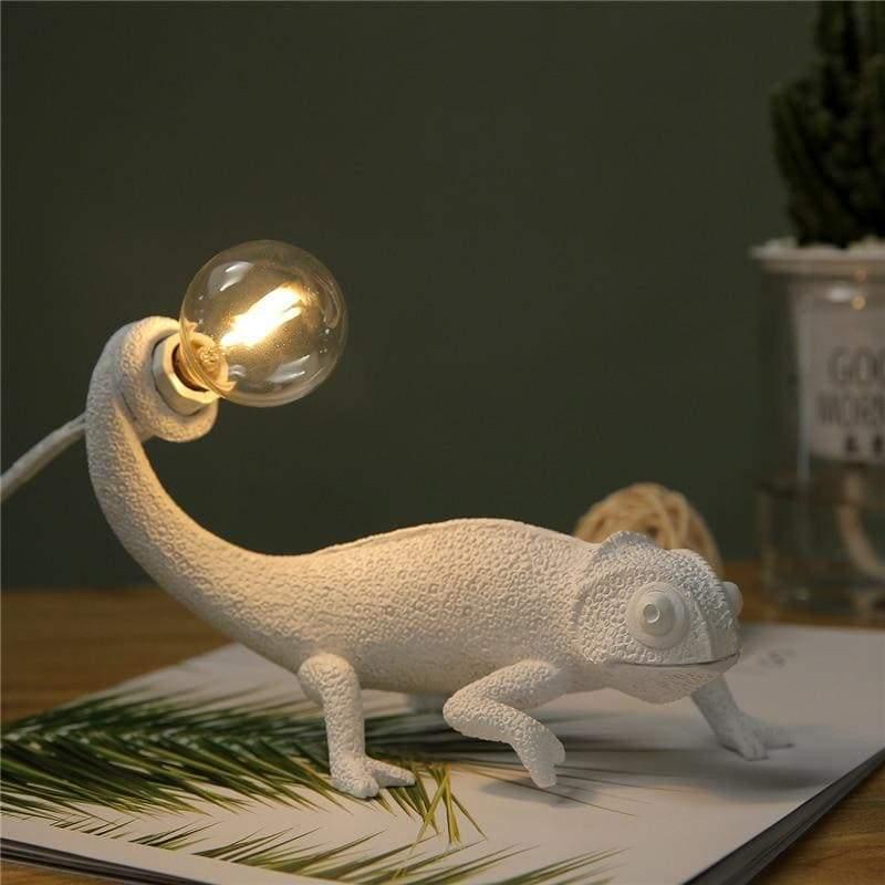 Bedside Lamp | CAMELEON - Moralgardenlab, Bedside Lamp, moralgardenlab, Animal, White, Office, Bedroom, design, Lamp, Desk Lamps, Designer Desk Lamps, Modern Desk Lamps, Bedside Lamps, Modern Bedside Lamps, Modern, Original, Dining Room, Living Room, Moralgardenlab, moralgardenlab.com