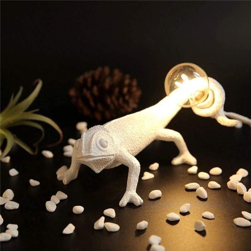 Bedside Lamp | CAMELEON - Moralgardenlab, Bedside Lamp, moralgardenlab, Animal, White, Office, Bedroom, design, Lamp, Desk Lamps, Designer Desk Lamps, Modern Desk Lamps, Bedside Lamps, Modern Bedside Lamps, Modern, Original, Dining Room, Living Room, Moralgardenlab, moralgardenlab.com