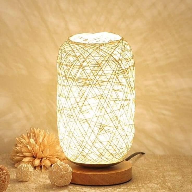 Bedside Lamp | Rattan - Moralgardenlab, Bedside Lamp, moralgardenlab, Office, Bedroom, Industrial, Lamp, Dining Room, Living Room, vintage, Moralgardenlab, moralgardenlab.com