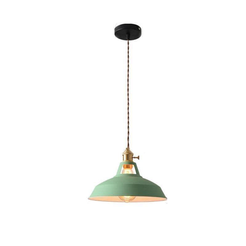 lampe-suspendue-verte