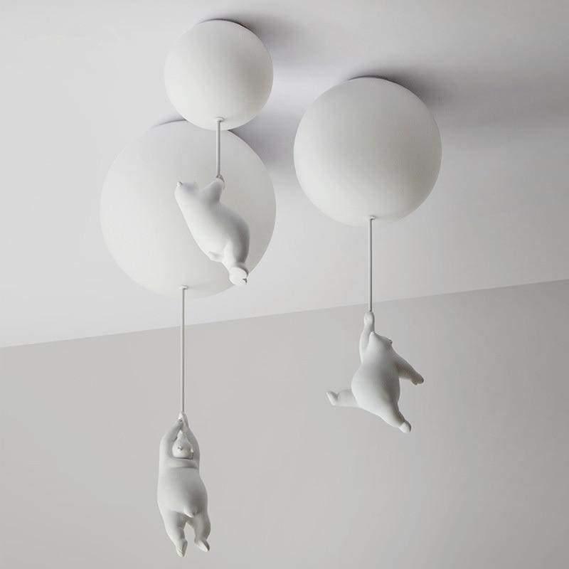 Ceiling Light | BEAR - Moralgardenlab, Ceiling Light, moralgardenlab, Animal, White, Bedroom, lighting, Modern, Original, Ceiling Light, Ceiling Lights Bedroom, Ceiling Lights moderns, Moralgardenlab, moralgardenlab.com