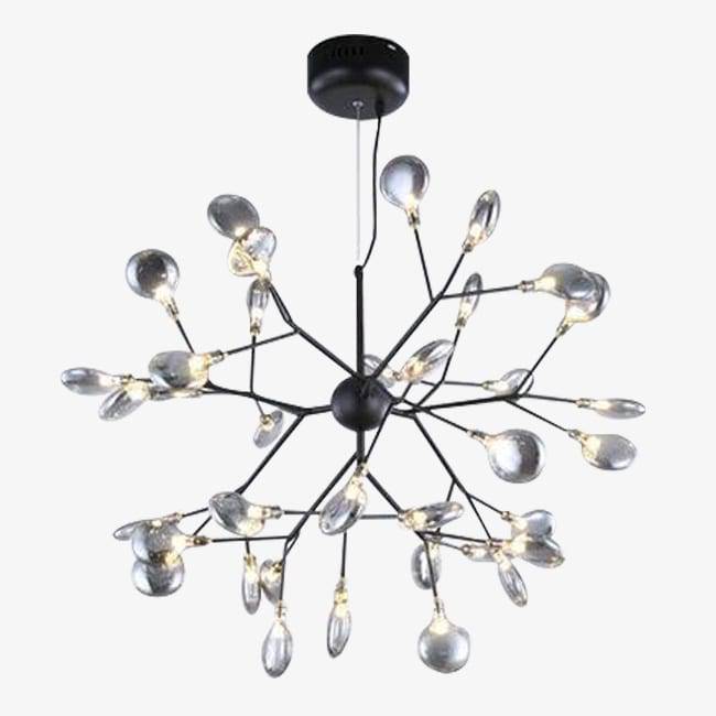 Designer LED Chandelier | LEAF