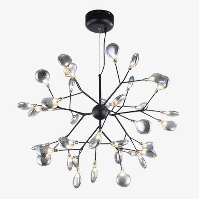 LED design chandelier | Leaf