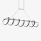 LED design chandelier | Acry