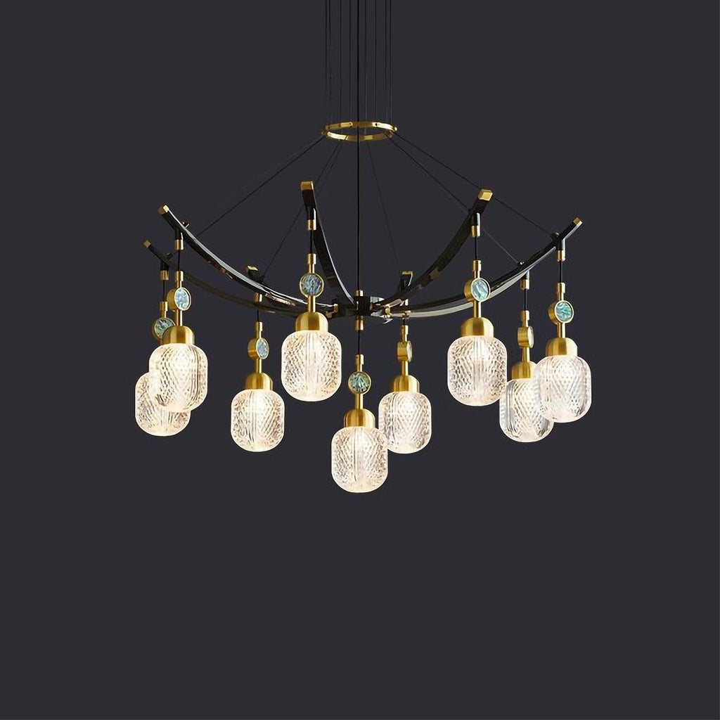 Unique Piece | Pendant Light | BÉLÉNOS - Moralgardenlab, Unique Pieces, moralgardenlab, Colour_Multicolore, Indoor Lighting, Material_Steel/Alu, Material_Crystal, Room_Bedroom, Room_Kitchen, Room_Dining Room, Room_Living Room, Room_Living_Room, Unique Pieces, Prix_1000€-1999€, Prix_2000€-2999€, Style_Baroque, Style_Haussmannien, Size_Moyen (51cm to 100cm), Moralgardenlab, moralgardenlab.com