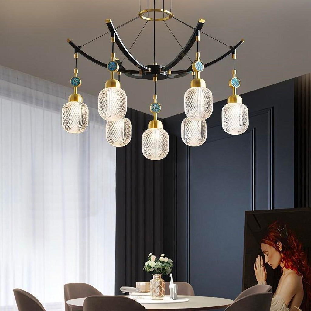 Unique Piece | Pendant Light | BÉLÉNOS - Moralgardenlab, Unique Pieces, moralgardenlab, Colour_Multicolore, Indoor Lighting, Material_Steel/Alu, Material_Crystal, Room_Bedroom, Room_Kitchen, Room_Dining Room, Room_Living Room, Room_Living_Room, Unique Pieces, Prix_1000€-1999€, Prix_2000€-2999€, Style_Baroque, Style_Haussmannien, Size_Moyen (51cm to 100cm), Moralgardenlab, moralgardenlab.com