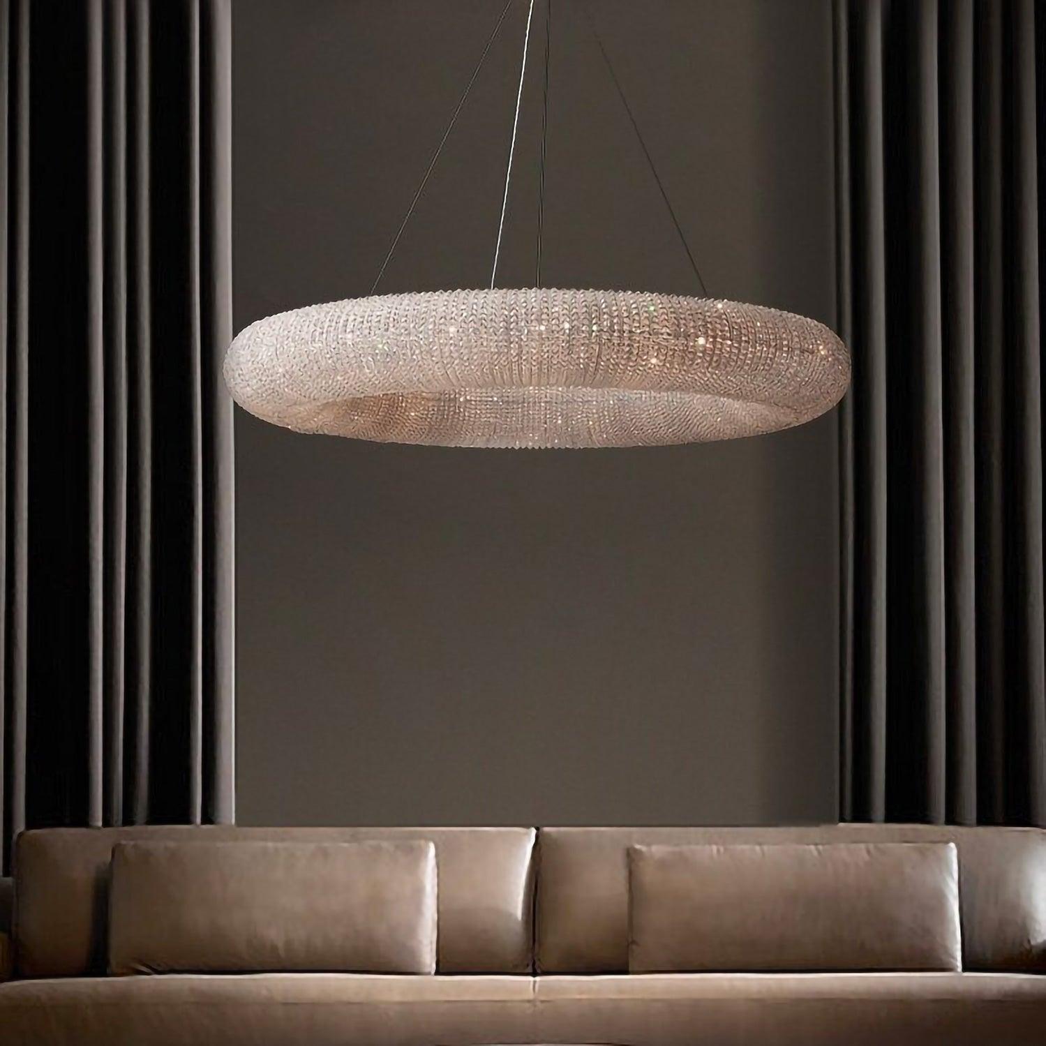 Unique Piece | Pendant Light | GACRUX" - Moralgardenlab, Unique Pieces, moralgardenlab, Colour_Clear, Indoor Lighting, Material_Crystal, Room_Bedroom, Room_Kitchen, Room_Dining Room, Room_Living Room, Room_Living_Room, Unique Pieces, Prix_>1000€, Style_Baroque, Style_Haussmannien, Style_vintage, Size_Moyen (51cm to 100cm), Moralgardenlab, moralgardenlab.com